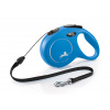 Flexi New Classic lanko M 8 m max. 20 kg modré