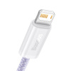 Kabel USB pro Lightning Baseus řady Dynamic 2, 2,4 A, 2 m (fialový)