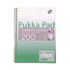 Špirálový zošit, A4, linajkový, 100 listov, PUKKA PAD 