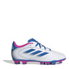 adidas Goletto VIII Juniors Firm Ground Football Boots White/Blue/Pink C12 (30.5)