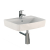 GEBERIT Hranaté umývadlo Kolo Rekord: B=60cm, T=45cm, s prepadom/s otvorom pre batériu, biela, K91962000