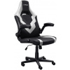 Herná stolička Trust GXT703W RIYE Gaming chair, biela (25130)