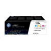 HP CF253XM (201X), originálny toner, CMY, 3-pack