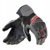 Rukavice Rev'it! Sand 5 Grey-Red veľ.M