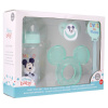 Stor Disney Baby 4 dielny darčekový set Mickey Mouse fľaša hryzátko cumlík a držiak 13008