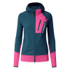 Dámska bunda Martini Sportswear YALCA HYBRID WINDBREAKER - petrolejová XS