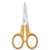 Nožnice na manikúru, 10 cm, rovné, FISKARS Classic, oranžová