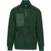 Kariban Mikina Kariban WK905 s 1/4 zipem, fleecová COT20W90507415-forest gree 5XL Zelená forest