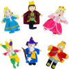 Bigjigs Toys Prstoví maňásci pohádkové postavičky ROYALTY