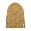 LODGER Čiapočka Beanie Print Rib - Honey 0 - 6 m