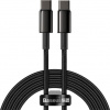 Baseus CATWJ-A01 Type-C na Type-C 100W, 2m, černý