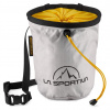 La Sportiva Granite Chalk Bag – odolný, ekologický vak na magnézium pre vnútorné aj vonkajšie použitie – La Sportiva, veľkosť: ONE SIZE, farba: W04K00-Chalk/Čierna