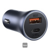 Baseus rychlonabíječka do auta Golden Contractor Pro Dual USB+USB-C 40W tmavě šedá 6953156201934