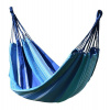 Cattara Textil Modrá Houpací síť 200x100cm modro-bílá