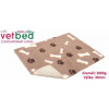Vetbed protišmyk/Drybed Hnedá-motivy 50 x 75 cm