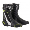Topánky SMX Plus V2, ALPINESTARS (čierna / biela / žltá fluo, veľ. 47)