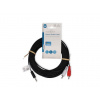 Kábel 3.5mm Jack na 2x RCA 10m CAGL22200BK100 Nedis