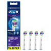 Oral-B 3D White 80339410 brúsna hlavica 4 kusov Biela (ORAL-B 3D REFILL 4PCS WHITE)