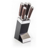 Sada nožov Sada nožov G21 Gourmet Dynamic 5 ks + čierno-nerezový blok (NB-P3012)