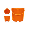KOBRA Vedro 15 l Plast (580101) Farba - Kobra: Oranžová