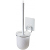 Samolepiace WC kefa na stenu Compactor Bestlock Magic systém bez vŕtania, chróm (RAN6859)
