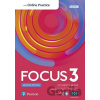 Focus 3: Student´s Book with Standard Pearson Practice English App (2nd) - Sue Kay