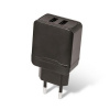 Vega Maxlife Sieťová nabíjačka MXTC-02 2xUSB Fast Charge 2.4A, čierna