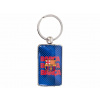 FC Barcelona Kľúčenka FC Barcelona, kovová, strieborná, 5 × 3 cm