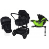 Easywalker Harvey5 Air 3v1 Midnight Black Hlboká vanička Kiddy Evoluna i-Size 2 Základňa k autosedačke
