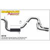 MagnaFlow výfuk 16716 Audi A3 2.0L 2006-13 (MagnaFlow #16716 Cat-Back Sport Series)