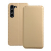OEM Obal DUAL POCKET Book case pre SAMSUNG S24 Ultra zlatý