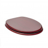 Glacera WC prkénko MDF Mahagon 2077