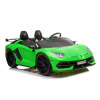 LEAN CARS Lamborghini Aventador SX2028 Zelené auto na batérie
