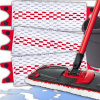 3x NÁHRADNÁ HLAVICA PRE PLOCHÝ MOP Vileda ULTRAMAX Náhradná koncovka PLOCHÝ MOP NÁHRADNÉ HLAVICE