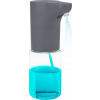 Automatický dávkovač Promedix, dávkovací nádoba na tekutá mýdla, dezinfekční prostředky, 300 ml, 4xAA, šedá, PR-540 GR