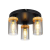 GLOBO 15557-3D FINCA stropné svietidlo 3x E27, max. 40W 230V