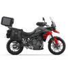 SHAD Kompletná sada sedlových brašní SHAD TERRA TR40 adventure a hliníkového kufra SHAD TERRA BLACK 55L, vrátane montážnej sady SHAD TRIUMPH Tiger 900