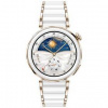 Inteligentné hodinky Huawei Watch GT 5 Pro 42 mm - Ceramic White + White Ceramic Strap (55020DRC)