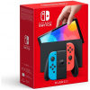 Nintendo Switch OLED neon red&blue