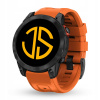 Pásik JG Smart pre Garmin 22 mm oranžový