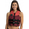 JOBE NEOPRENE LIFE VEST WOMEN ROSE PINK Veľkosť: M+ Dámska neoprénová vesta