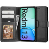 Tech-Protect Wallet knižkové na Xiaomi Redmi 13, čierne