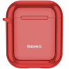 Baseus lesklý obal s príchytkou pre AirPods 1 / 2 – červený - možnosť vrátiť tovar ZADARMO do 30tich dní
