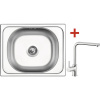 Nerezový drez s batériou CLASSIC 500 400 x 500 mm + batéria ELKA N4