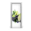 Fototapeta na dvere samolepiace citrusy a kamenia 75x205