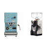 Profitec GO, blue + Eureka Mignon Perfetto, NX black