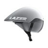 Prilba LAZER VOLANTE KinetiCore biela/strieborná /Vel:M 55-59