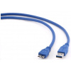 GEMBIRD Kabel USB 3.0 A-Micro B propojovací 1,8m (modrý) CCP-mUSB3-AMBM-6