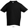 SOL's Collection Tričko Regent Kids, krátký rukáv, dětské COT25197000284-black Černá 4 roky