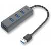 i-Tec USB 3.0 Metal pasivní 4 portový HUB U3HUBMETAL403